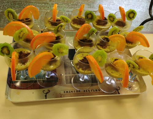 kiwi orange chocolat